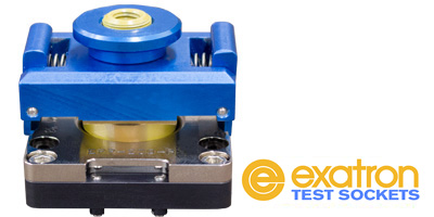 Exatron's Custom IC semiconductor Test Sockets made to suit your exact application. DC to RF, low to high temp, single contact and Kelvin, non-magnetic, thermal and more from bench test to production.